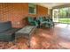 Relaxing screened patio area for outdoor enjoyment and entertainment at 627 Gray Dr, Charlotte, NC 28213