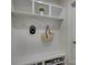 Bright mudroom features custom built-ins, bench seating, and storage for shoes, bags, and accessories at 712 Chase Ct, Fort Mill, SC 29708