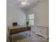 Home office with large desk, chair, and vintage cabinet at 712 Chase Ct, Fort Mill, SC 29708