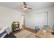 Comfortable bedroom with desk, seating area, and natural light, ideal for relaxation and productivity at 8917 Chalkstone Rd, Charlotte, NC 28216