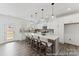 Spacious kitchen featuring a large island, modern appliances, and abundant natural light at 9913 Jack Nicklaus Dr # 908, Lancaster, SC 29720