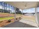 View from the screened porch to the backyard, providing an outdoor living space at 9913 Jack Nicklaus Dr # 908, Lancaster, SC 29720