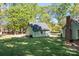 View of the rear detached garage from the main house at 101 Blueberry Hill Dr, Statesville, NC 28625