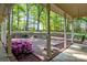 Charming outdoor patio with brick pavers and landscaping, perfect for entertaining or relaxing at 101 Blueberry Hill Dr, Statesville, NC 28625
