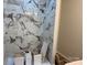Bathroom boasting marble shower tiles and a new shower pan at 122 39Th Avenue Nw Ct, Hickory, NC 28601