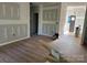Spacious living room with wood floors, fresh drywall, and abundant natural light at 122 39Th Avenue Nw Ct, Hickory, NC 28601