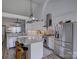 Modern kitchen featuring stainless steel appliances, granite counters, and island seating at 1488 Meadow Glen Ln, Rock Hill, SC 29730