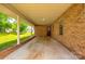 Spacious covered patio area offers ample space for outdoor seating and entertaining at 862 Eastwood Dr, Rock Hill, SC 29730