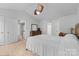 Spacious bedroom with vaulted ceiling at 1007 Doby Springs Dr, Charlotte, NC 28262