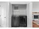 Bright laundry room with washer and dryer in the closet at 1007 Doby Springs Dr, Charlotte, NC 28262