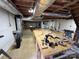 Spacious unfinished basement with exposed ducts, a workshop area, and potential for customization at 1012 Burrage Ne Rd, Concord, NC 28025