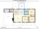 Detailed floor plan illustrating the layout of the home including room dimensions at 111 Peoria Ln, Kings Mountain, NC 28086