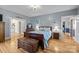 Cozy bedroom with hardwood floors, plenty of space, with seamless flow to other areas at 1321 South Point Rd, Belmont, NC 28012