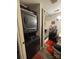 Cozy bathroom featuring a convenient in-unit washer and dryer, maximizing space and efficiency at 1849 Brownstone St, Charlotte, NC 28216
