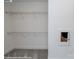 A closet with shelves and easy access laundry at 2007 Mantle Ridge Dr # 192, Indian Trail, NC 28079