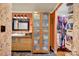 Bathroom with a modern sink, walk-in closet and plenty of storage space at 218 N Bost St, Statesville, NC 28677