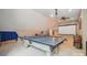 Game room with ping pong table and a projector at 4561 Walden Pond Trwy, Concord, NC 28025