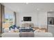 Inviting living room features modern furnishings, recessed lighting, and a neutral color palette at 10033 Guardian Dr # 265, Charlotte, NC 28273