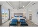 Spacious main bedroom features a tray ceiling, sitting area, and an ensuite bathroom at 10033 Guardian Dr # 265, Charlotte, NC 28273