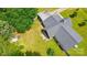 Overhead view of a home with mature trees and a lush green lawn at 116 Pelham Ln, Fort Mill, SC 29715