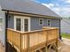 New wood deck at 130B Springway Dr, Kannapolis, NC 28081