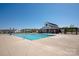 Large community pool with a clear blue water and ample deck space for residents to relax and enjoy at 1543 Ab Moore Jr Dr, Indian Trail, NC 28079