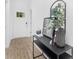 Inviting hallway with stylish console table and elegant decor at 1615 Martin Ave, Gastonia, NC 28052