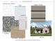 Selection of interior finishes including flooring, counter tops, and cabinet colors at 1615 Martin Ave, Gastonia, NC 28052