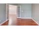Office with hardwood floors and glass doors at 16746 Amberside E Rd, Cornelius, NC 28031