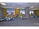 Fitness center equipped with treadmills and other workout equipment, designed to promote a healthy and active lifestyle at 222 S Caldwell St # 1801, Charlotte, NC 28202