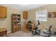 Bedroom with a window and workout equipment at 2815 Burnt Mill Rd, Charlotte, NC 28210