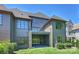 Large backyard featuring a covered patio and manicured lawn at 3473 Willow Oak Rd, Charlotte, NC 28209