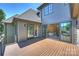 Expansive deck with seamless indoor-outdoor living through large glass doors at 3473 Willow Oak Rd, Charlotte, NC 28209