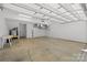 Spacious garage offers ample room for parking and storage at 4019 Plaza Row Ct, Charlotte, NC 28205