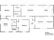 Detailed floorplan showcasing the layout of the home with labeled rooms and dimensions at 4312 Tantilla Cir, Charlotte, NC 28215