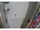 Shower/tub with accessories and personal care items, ready to be refreshed at 4814 Chapel Grove Rd, Gastonia, NC 28052