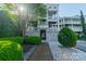 Well maintained building with stone entry and landscaping at 637 Williamson Rd # 309, Mooresville, NC 28117
