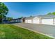 Row of detached garages with white doors at 637 Williamson Rd # 309, Mooresville, NC 28117