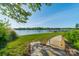 Scenic lake view with path to the docks at 637 Williamson Rd # 309, Mooresville, NC 28117