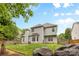 The backyard features grass, a fence, and the back of the house at 9010 Davis Crossing Ct, Charlotte, NC 28269