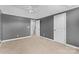 Spacious bedroom featuring neutral walls and carpet at 9010 Davis Crossing Ct, Charlotte, NC 28269