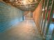 Spacious unfinished basement featuring block walls and exposed framing at 904 3Rd Street Ne Pl, Conover, NC 28613