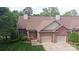 Charming brick home with a two-car garage and a well-manicured lawn at 904 3Rd Street Ne Pl, Conover, NC 28613