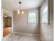 The dining area features new floors and is conveniently located next to the living room at 109 Georgia Belle Ave # 199, Belmont, NC 28012