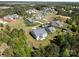 Sprawling aerial view of modern homes with lush green landscaping in a desirable neighborhood at 11228 Island View Ln, Lancaster, SC 29720