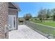 Well-maintained deck offers stunning views of the lush, expansive backyard at 115 Players Park Cir, Statesville, NC 28677