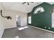 Spacious bedroom with vaulted ceilings, large windows and modern ceiling fan at 115 Players Park Cir, Statesville, NC 28677