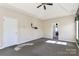 Comfortable bedroom with neutral decor, TV mount, and easy access to nearby spaces at 115 Players Park Cir, Statesville, NC 28677