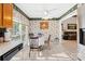 Bright dining area adjacent to the kitchen, perfect for Gathering meals at 12305 Portrush Ln, Charlotte, NC 28273