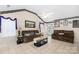 Inviting living room with cozy seating, perfect for relaxation and entertainment at 12305 Portrush Ln, Charlotte, NC 28273